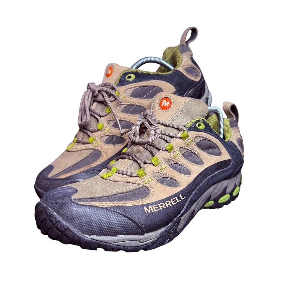 Merrell Refuge Core Hiking Shoes Mens 11.5 Brown Waterproof Casual